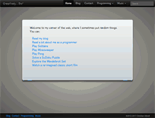 Tablet Screenshot of creativelydo.com